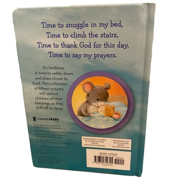 Padded Boardbook - Snuggle Time Prayers  by Glenys Nellist - Picture 2 of 5